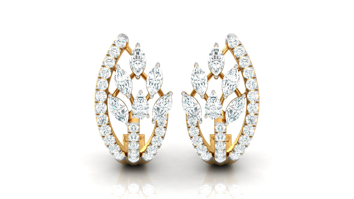 Royal Petal Hoops — 28010
