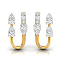 Daily Spark Wishbone Spray Diamond Stud Earrings
